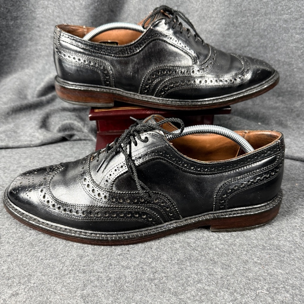 Allen Edmonds McTavish Wingtips | Black | 11.5D